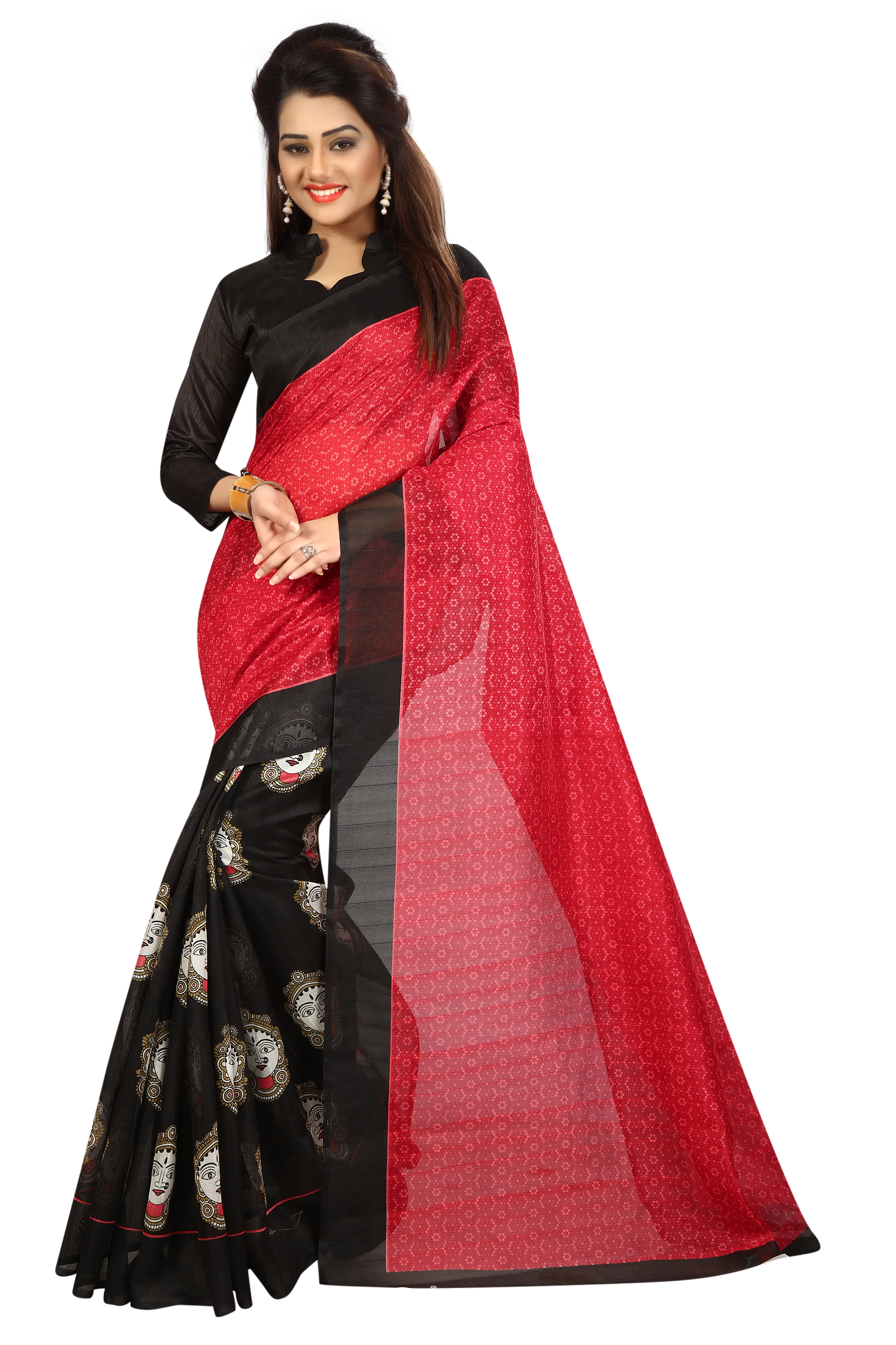 Bhagalpuri Print Dsigner Sarees