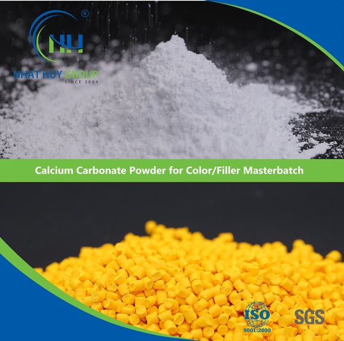 Calcium Carbonate Powder For Color/Filler Masterbatch Application: Plastic