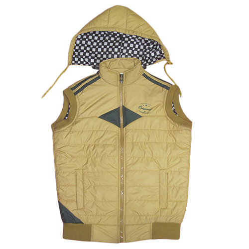hooded Casual Sleeveless winter Jacket