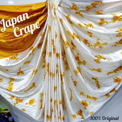 Attractive Japan Crepe Saree
