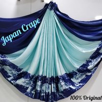 Attractive Japan Crepe Saree