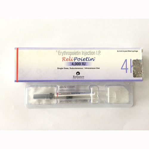 Relipoietin Injection Dosage Form: As Per Doctor'S Suggestion