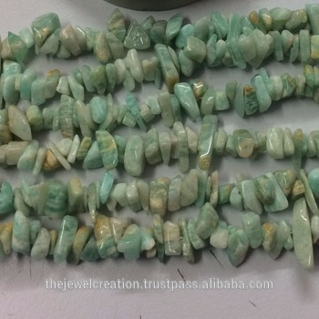 Natural Amazonite Rough Uncut Chips Beads Wholesale