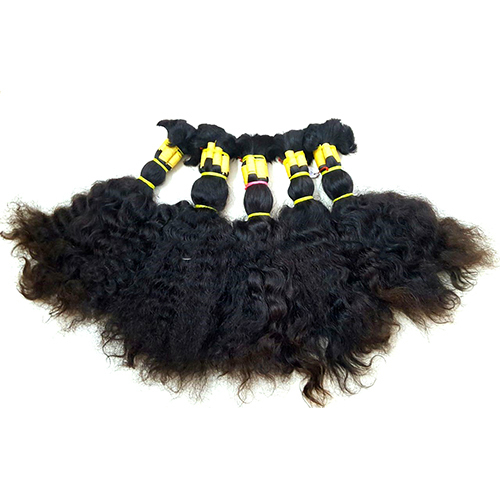 Bulk Curly Human Hair Used By: Men
