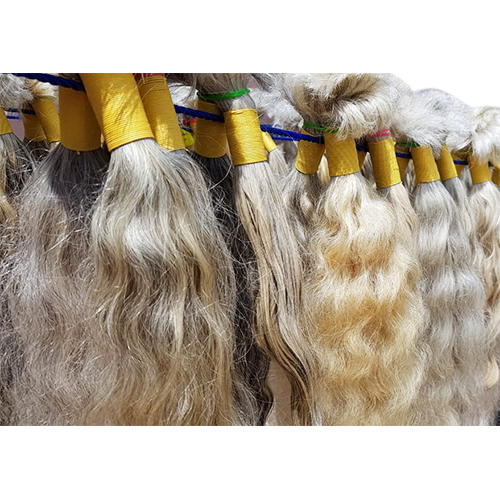 Natural Silver Human Hair