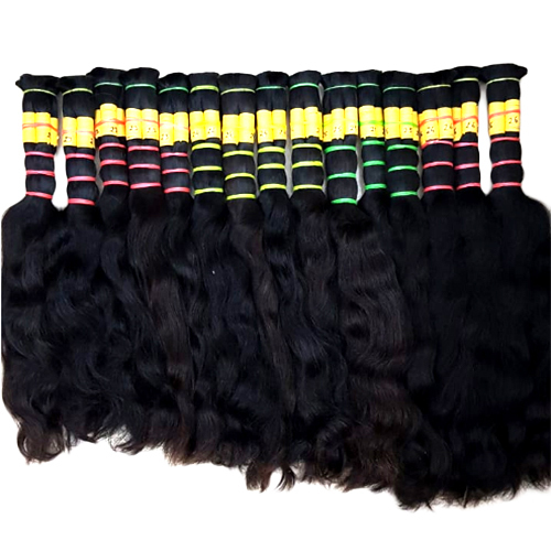 Bulk Wavy Natural Human Hair