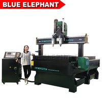 Metal Customized 1530 Multi-head Cnc Machines For Wood Carving Mirror Frame