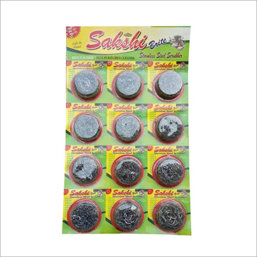 Steel Cleaning Scrubber Usage: Kitchen