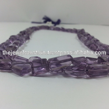 Natural Amethyst Crystal Tumble Nuggets Beads