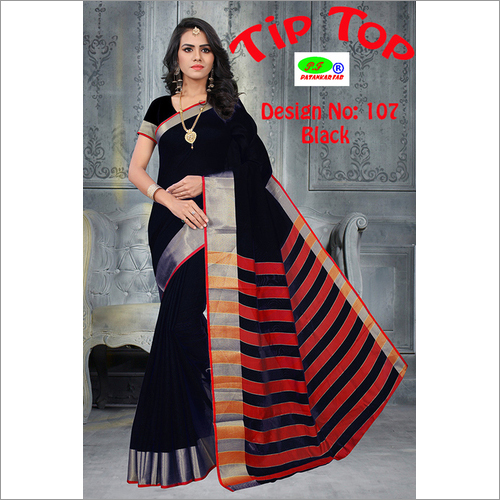 Printed Cotton Silk Saree