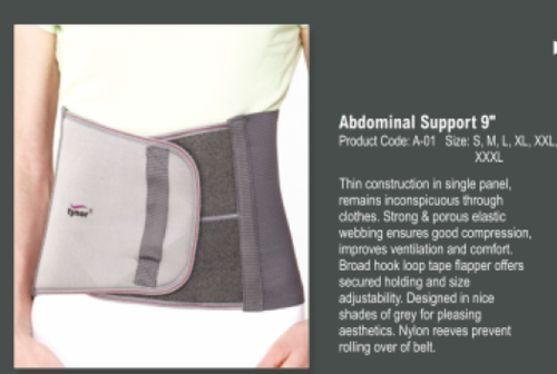 Back and Abdominal Supports