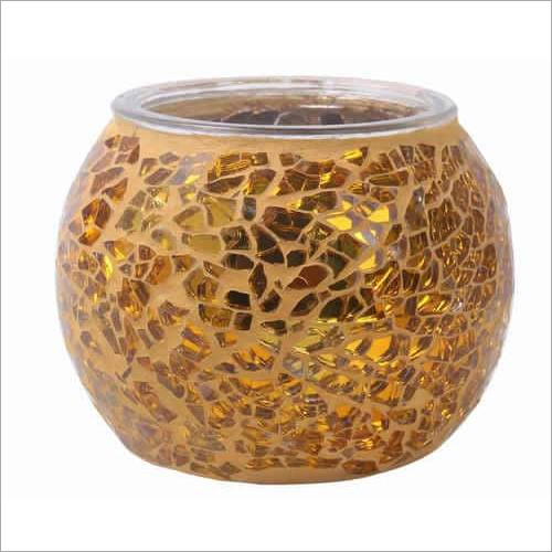 Votive Holder Mosaic Glass T Light
