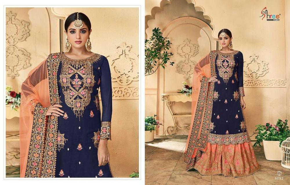 Heavy Designer Sharara Suits
