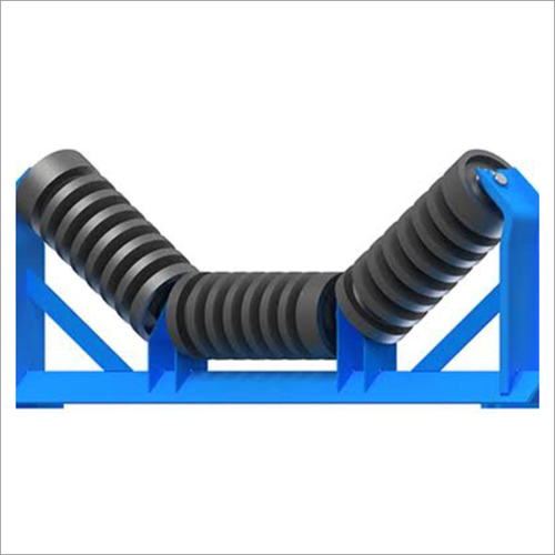 Rubber Impact Idlers with Frame