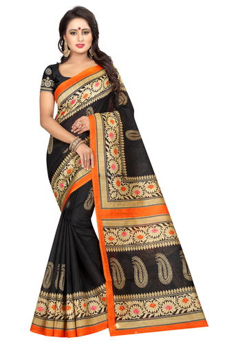 Bhagalpuri Printed Silk Sarees