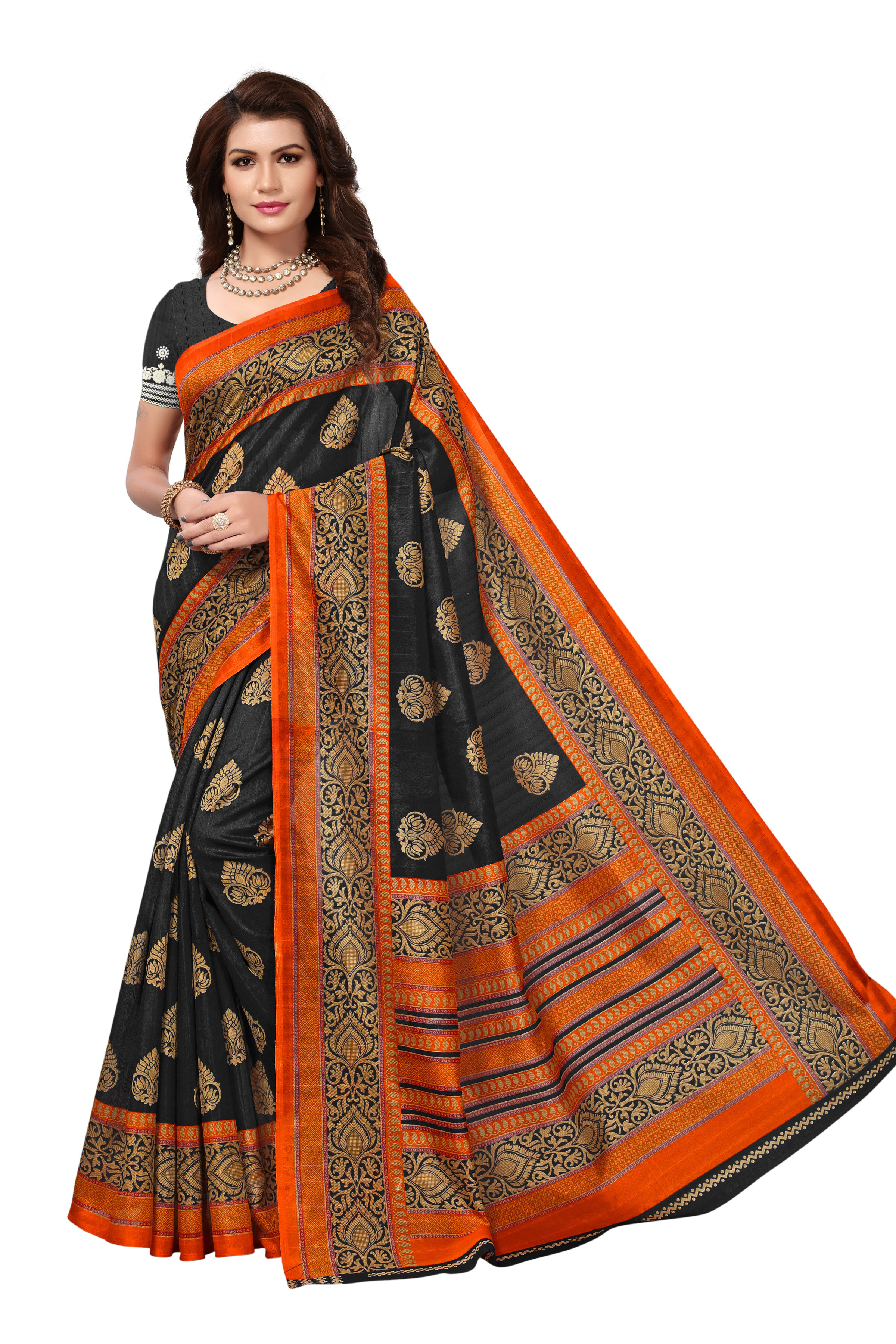 Bhagalpuri Printed Silk Sarees