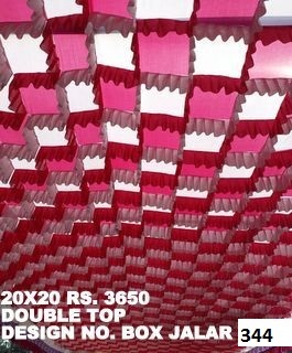 Readymade Multicolor Wedding Tent Decorations Ceiling