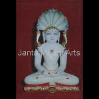 White Marble Jain Statue