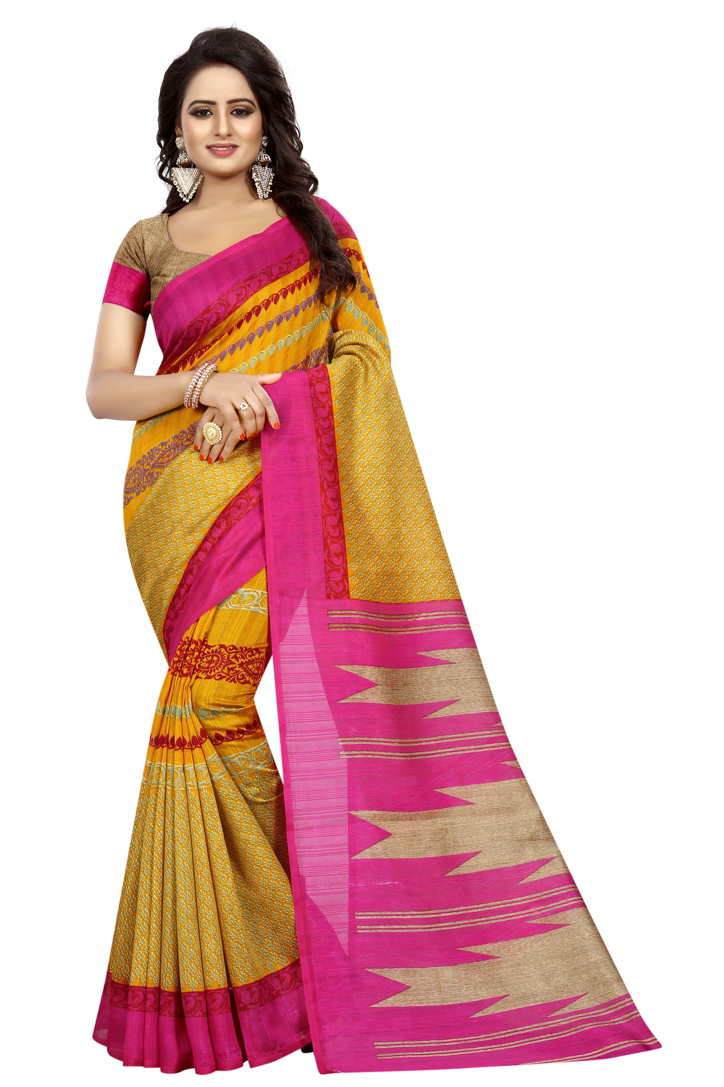 Bhagalpuri Fancy Printed Sarees
