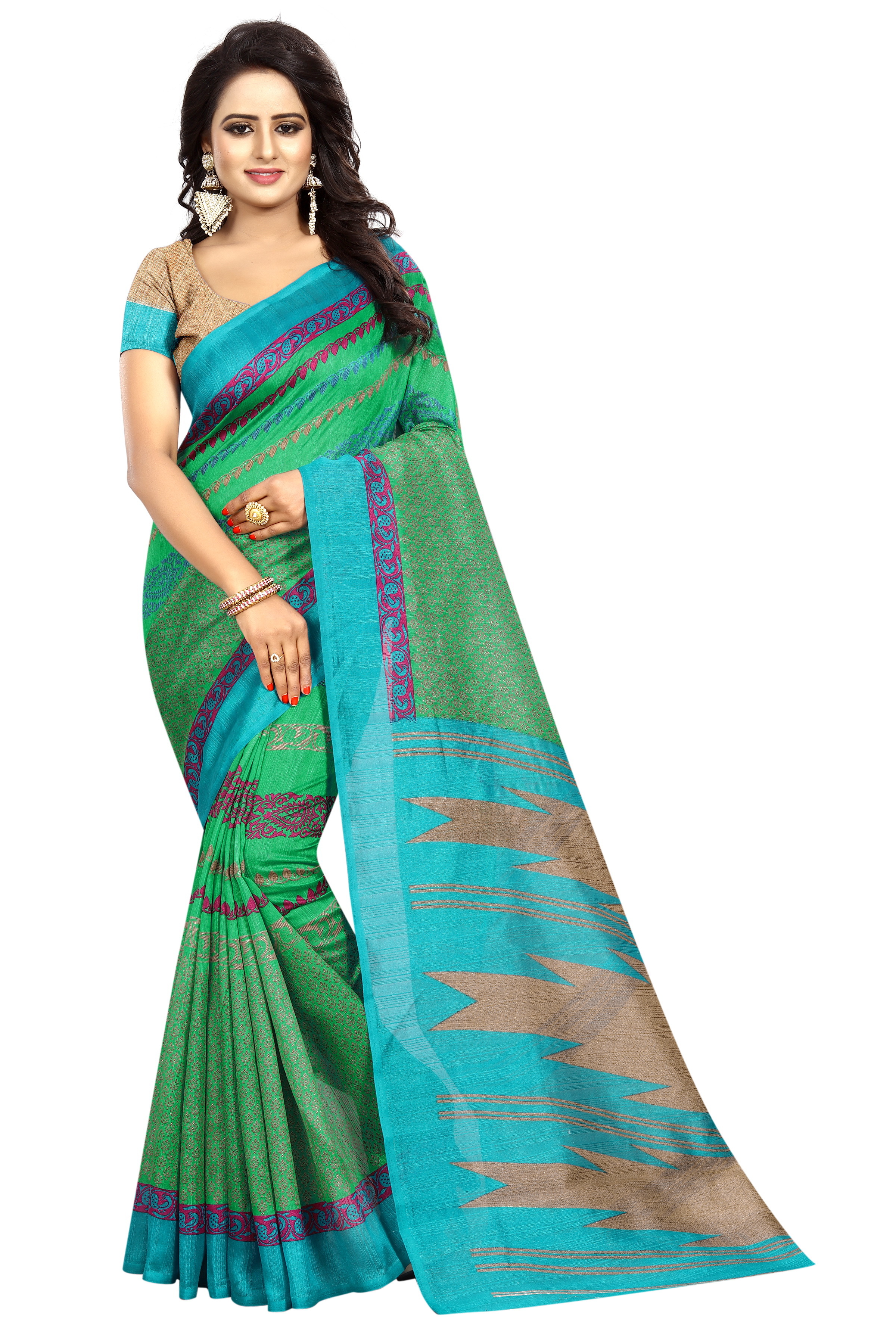 Bhagalpuri Fancy Printed Sarees