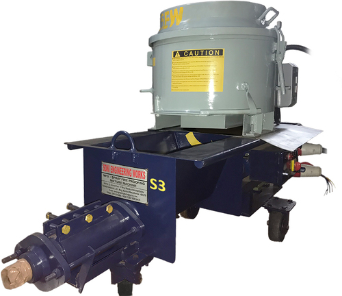Fireproofing Spray Mixture Machine S3