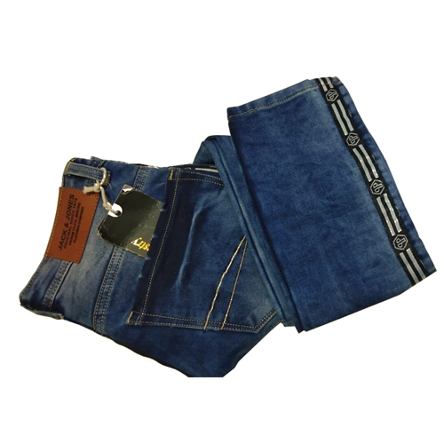 Narrow Mens Blue Jeans