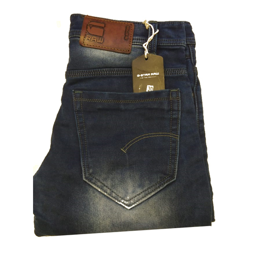Breathable Mens Denim Black Jeans