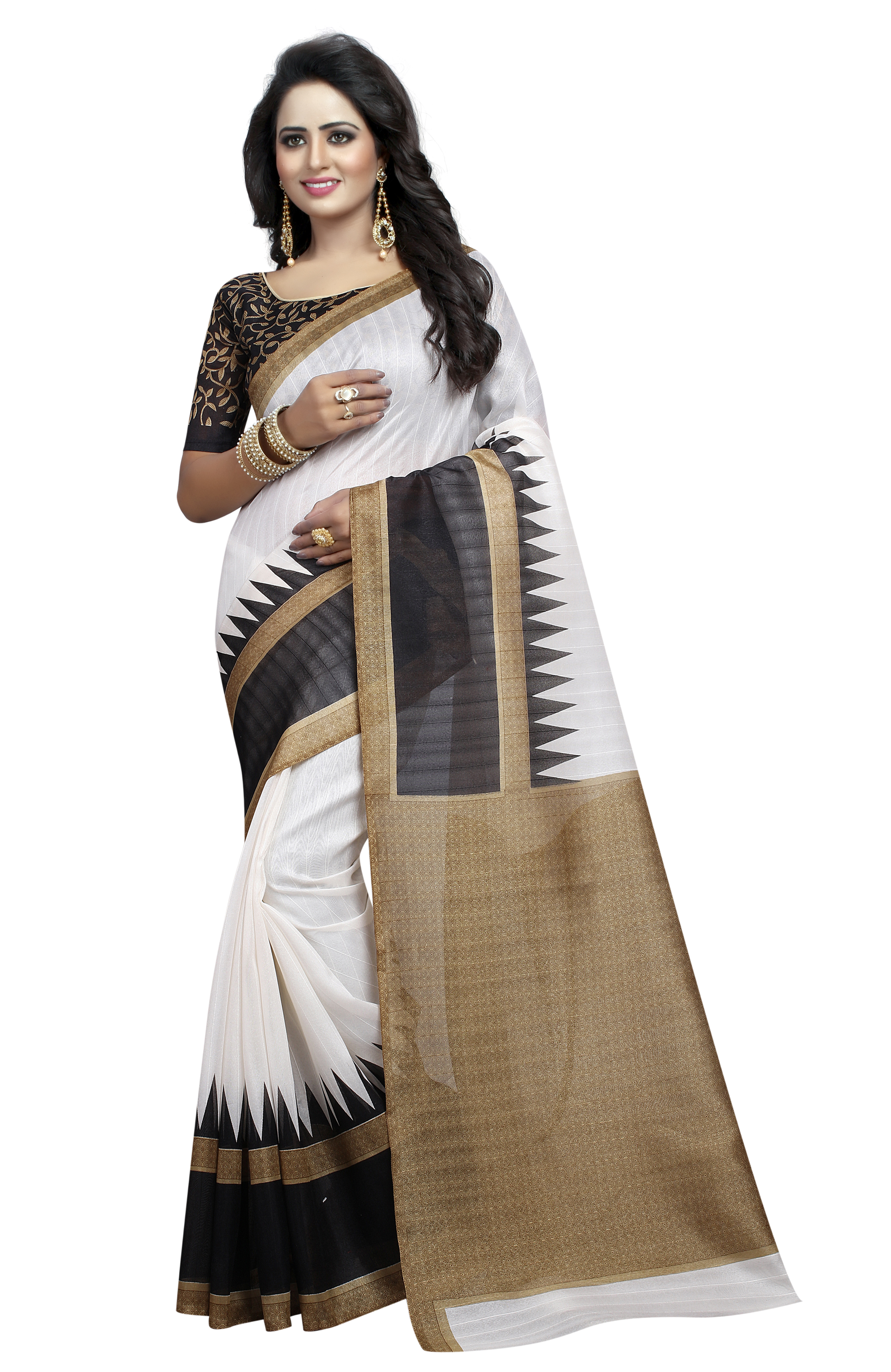 Bhagalpuri Printed Silk Sarees