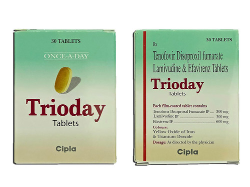 Tenofovir Lamivudine & Efavirenz Tablets