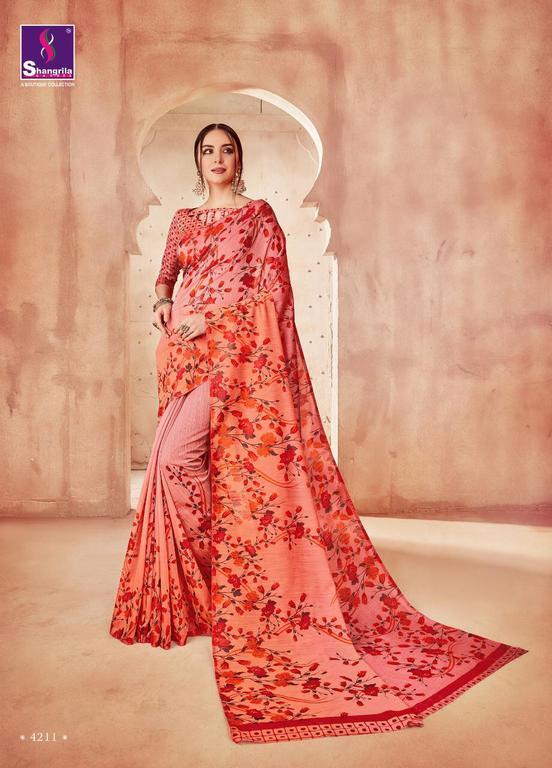 Fancy Printed Silk Sarees