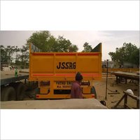 Platform Side Wall Semi Trailer