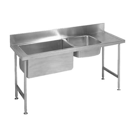 Stainless Steel Double Sink Unit