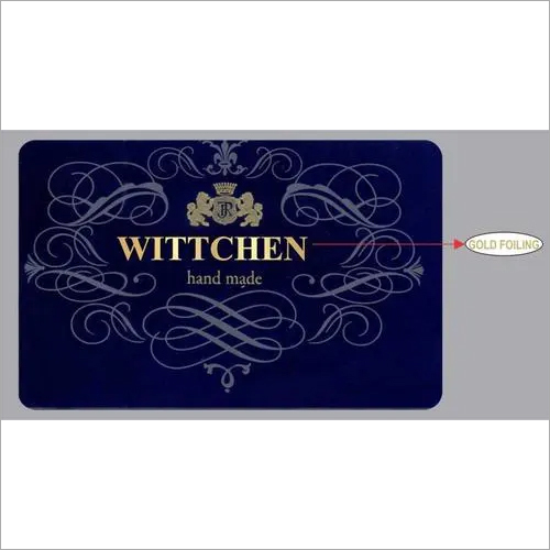 GOLD OR SILVER FOILING CARDS