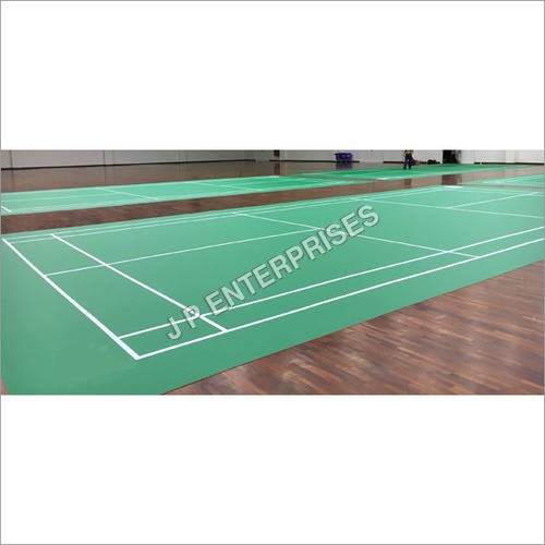 Pvc Badminton Indoor Court Flooring