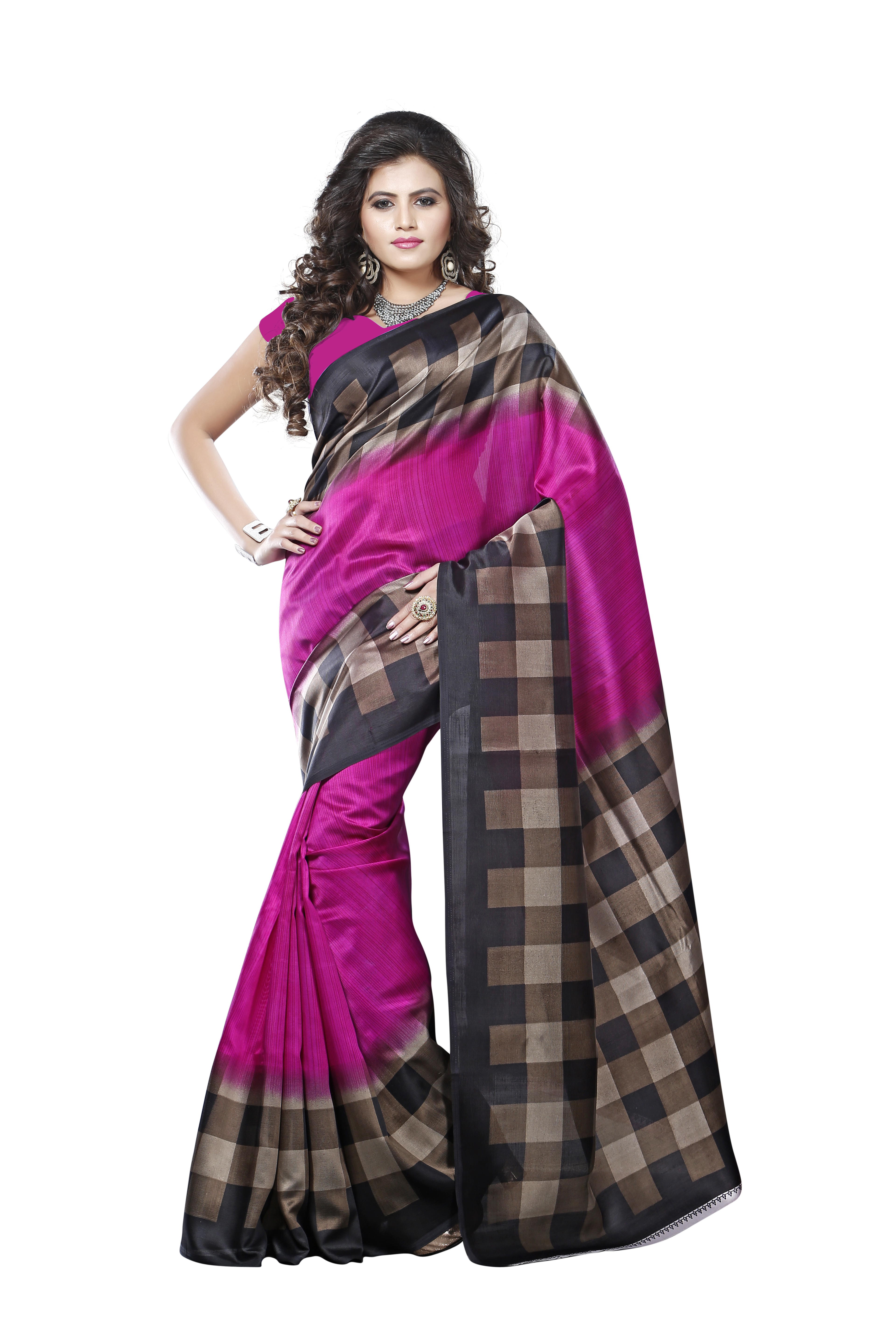 Art Silk Printed Saree