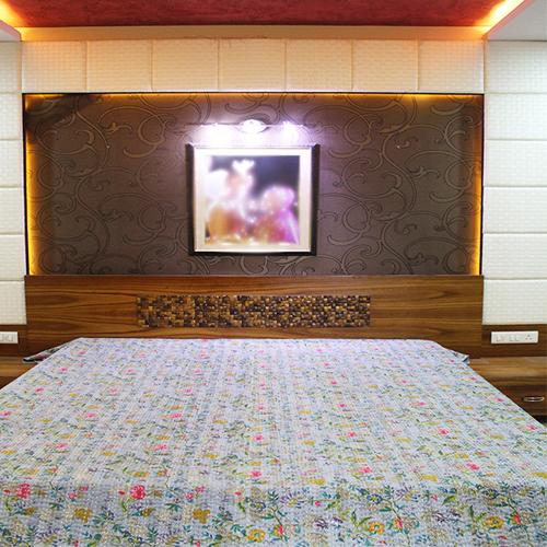 Handmade Kantha Embroidery Printed Quilts