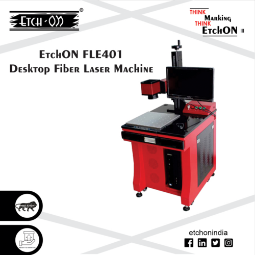 Etchon Desktop Fiber Laser Marking Machine Fle401D Power: 20