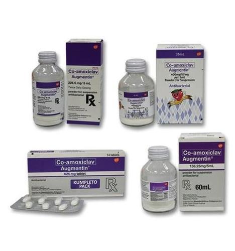 Amoxicillin & Potassium Clavulanate Suspension