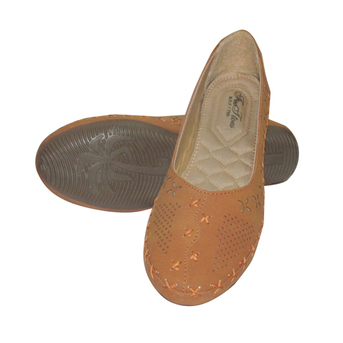 Ladies Embroidered Flat Belly