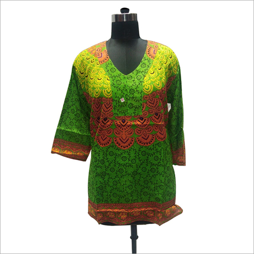 Green Ladies Kurties