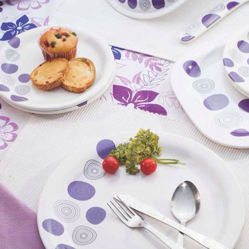 Melamine Pearl Range Plates