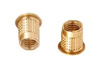 Brass Conical Inserts with Knurling