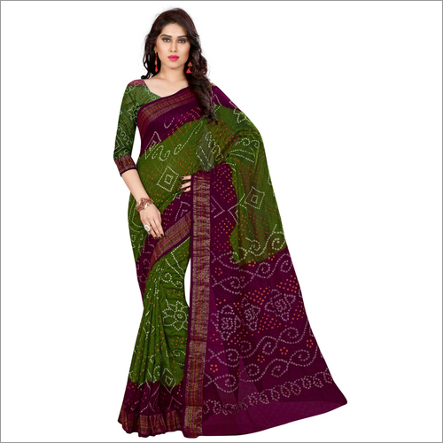 Bandhani Printed Saree