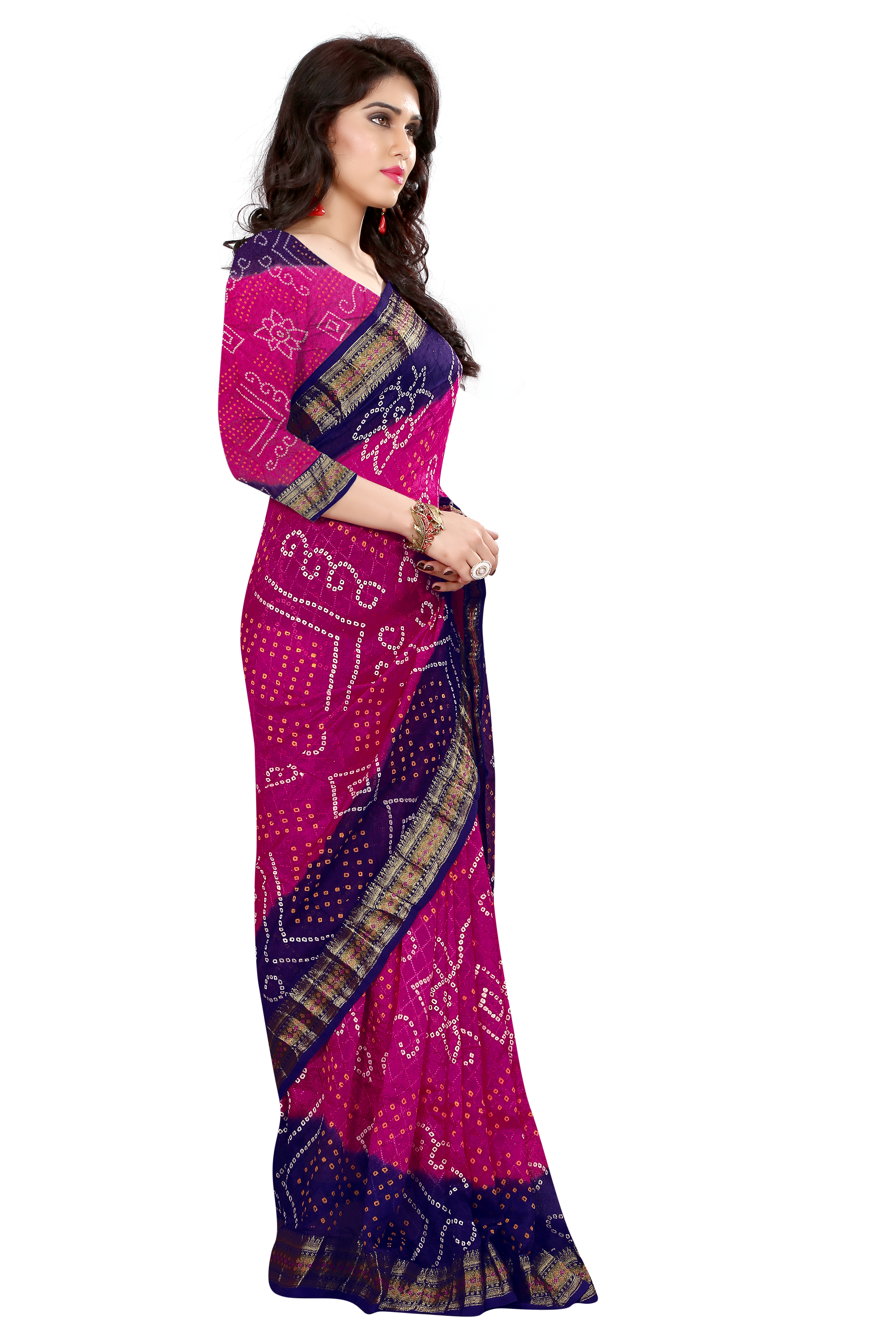 Bandhani Printed Saree