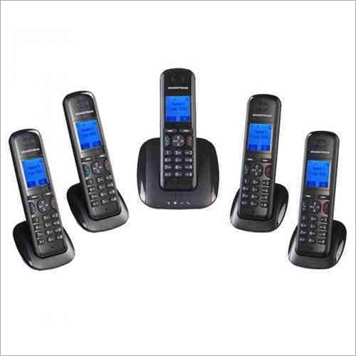 Black Grandstream Wireless Ip Phone Dp720
