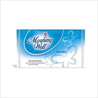 Wet wipes cool mint