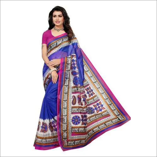 Printed Silk Saree