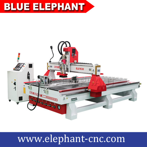 Vacuum Cleaning System 1530 Atc Cnc Router With Table Rotary Device For Engraving 3D Wood Figures