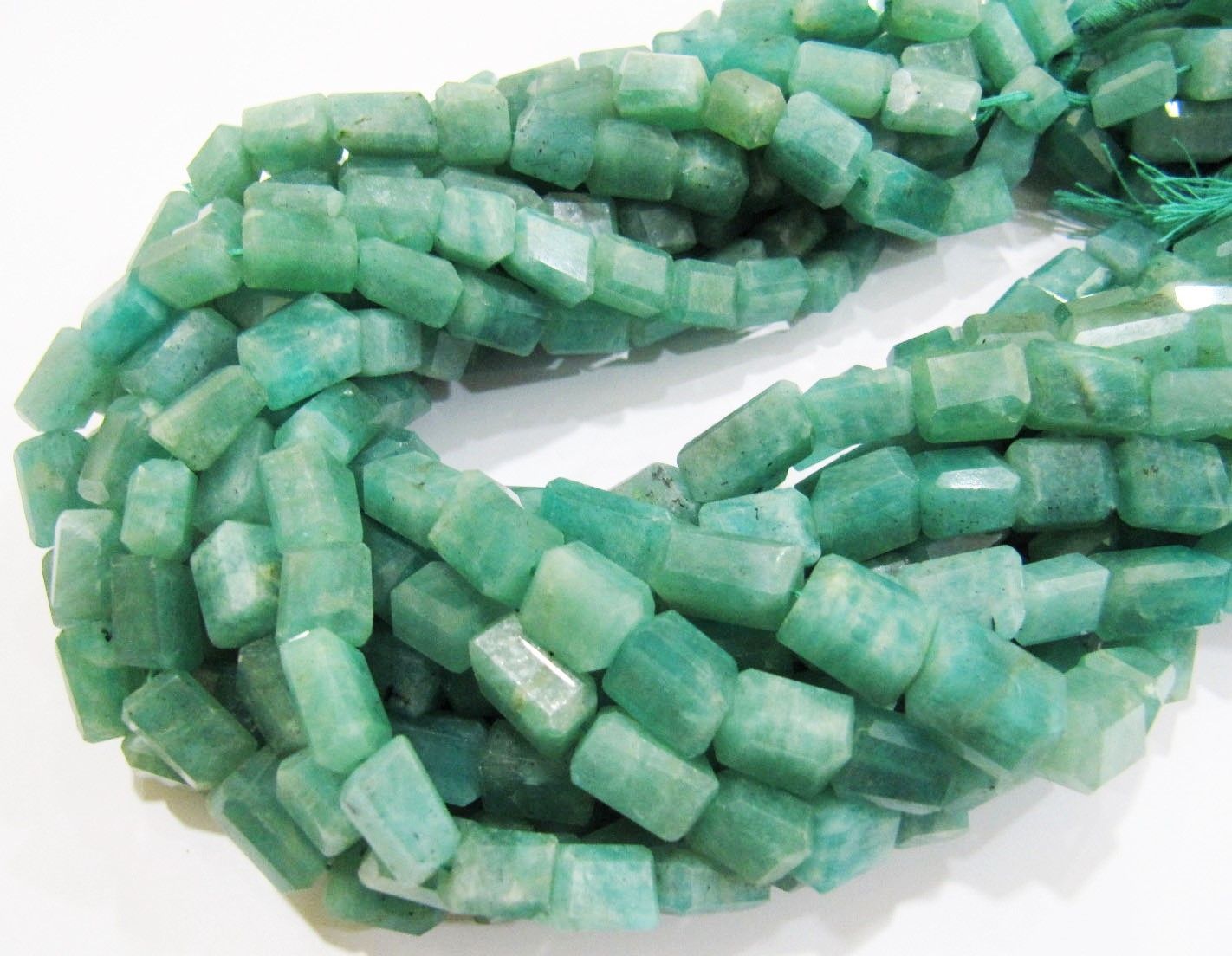 ON SALE Natural Green Amazonite Nugget Shape Laser Cut