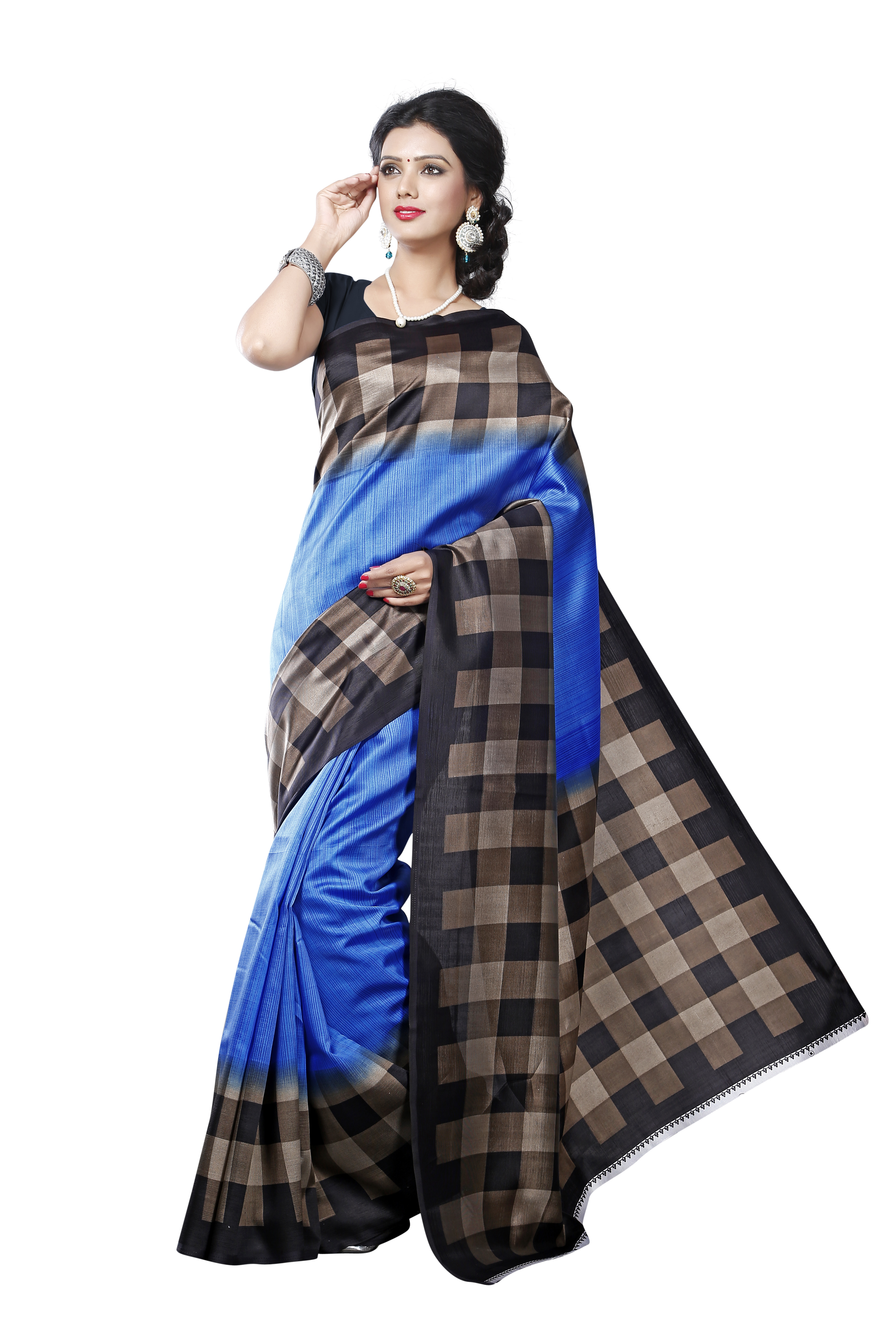 Art Silk Printed Saree